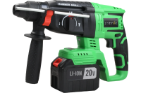 Перфоратор аккумуляторный бесщеточный Zitrek Destroyer Pro (20В, Li-ion 2x6.0Ач, з/у, кейс) 063-4373